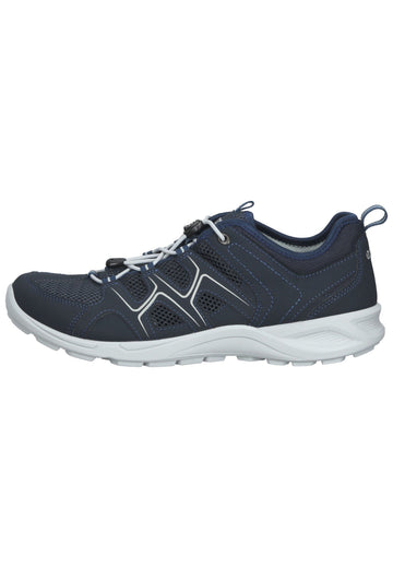 ecco Sneaker Lederimitat Dunkelblau