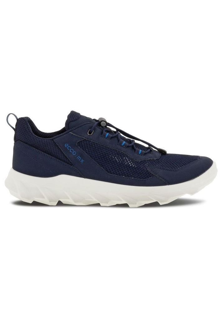 ecco Sneaker Lederimitat Dunkelblau