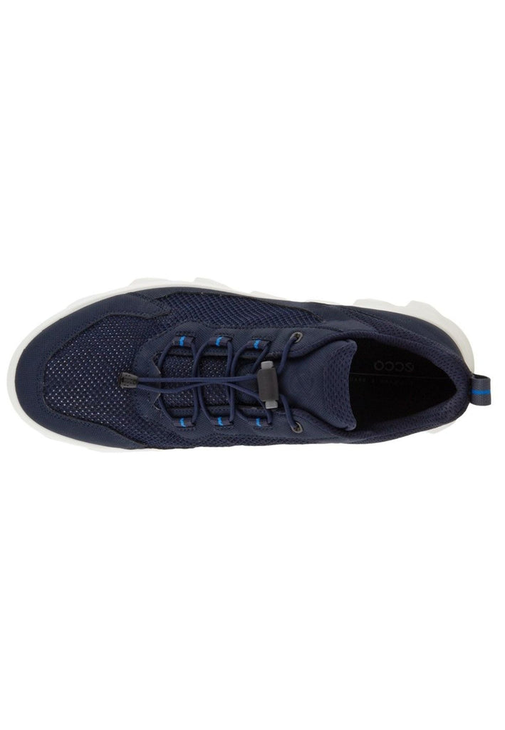 ecco Sneaker Lederimitat Dunkelblau