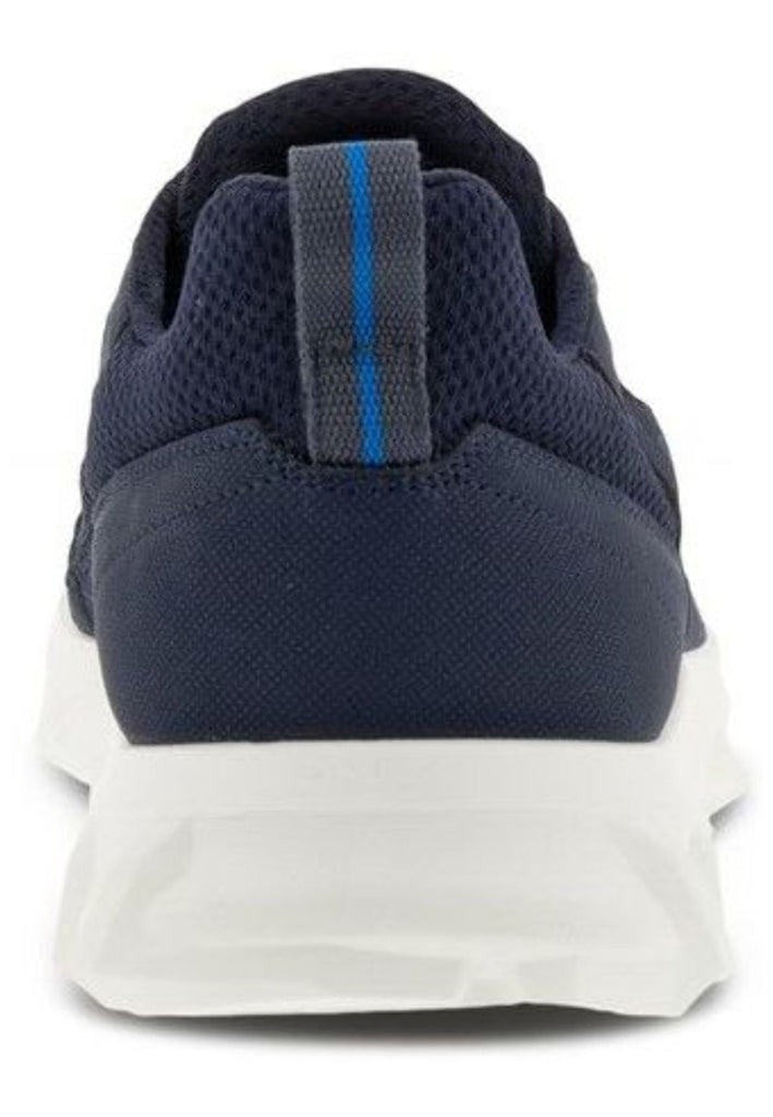 ecco Sneaker Lederimitat Dunkelblau