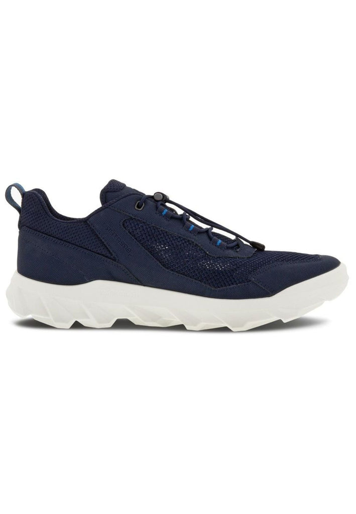 ecco Sneaker Lederimitat Dunkelblau