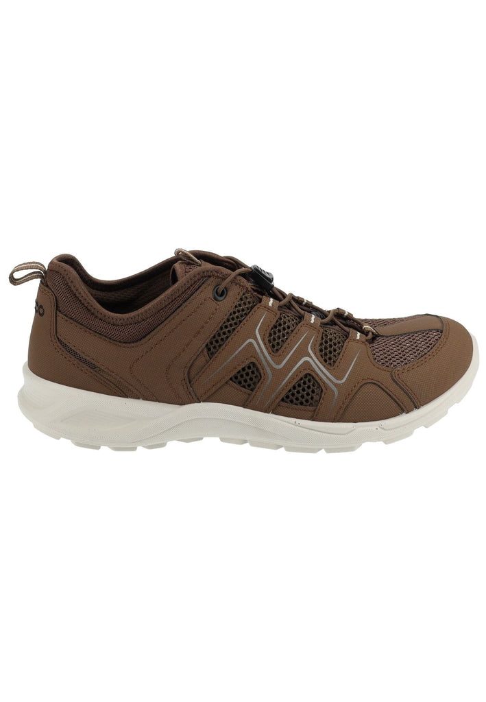 ecco Sneaker Lederimitat/Mesh Braun