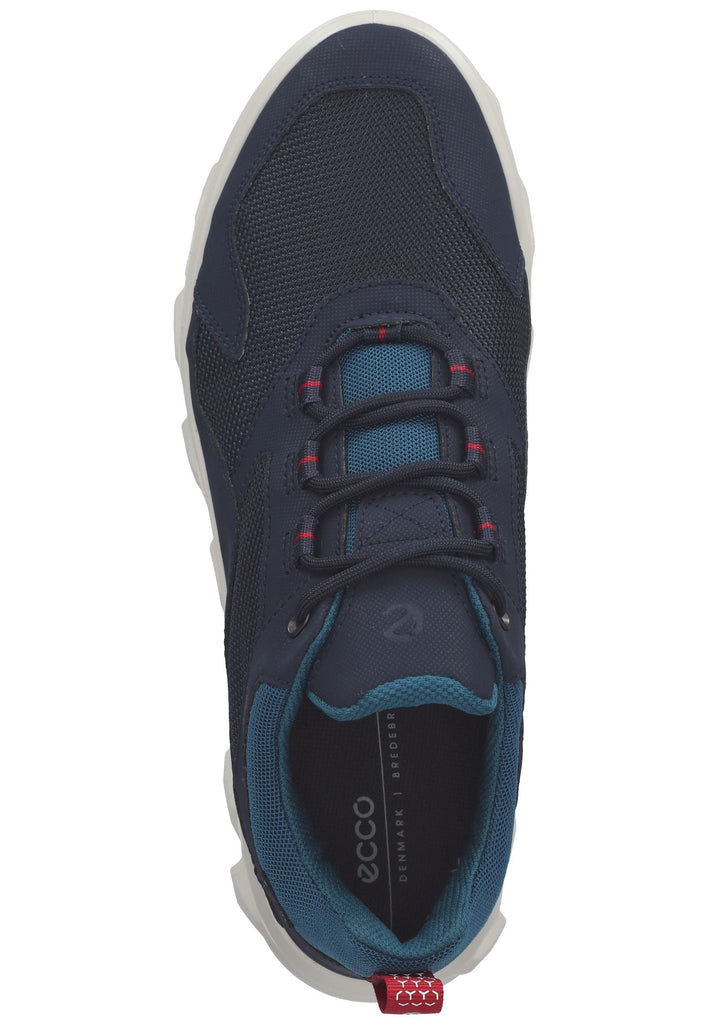 ecco Sneaker Lederimitat Nachtblau