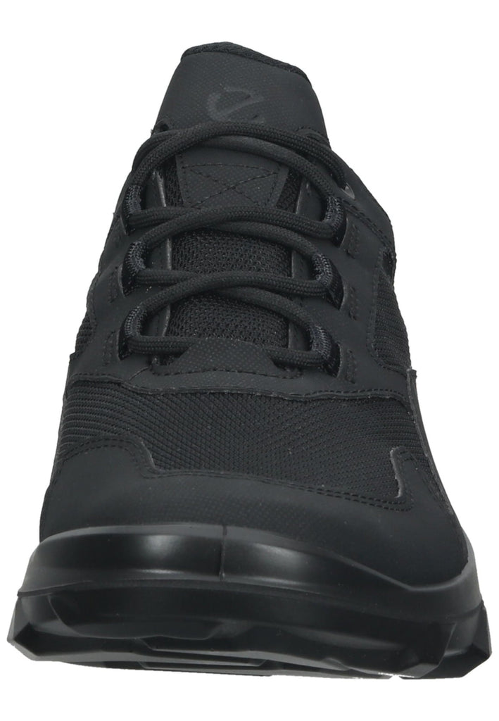 ecco Sneaker Lederimitat Schwarz/Schwarz