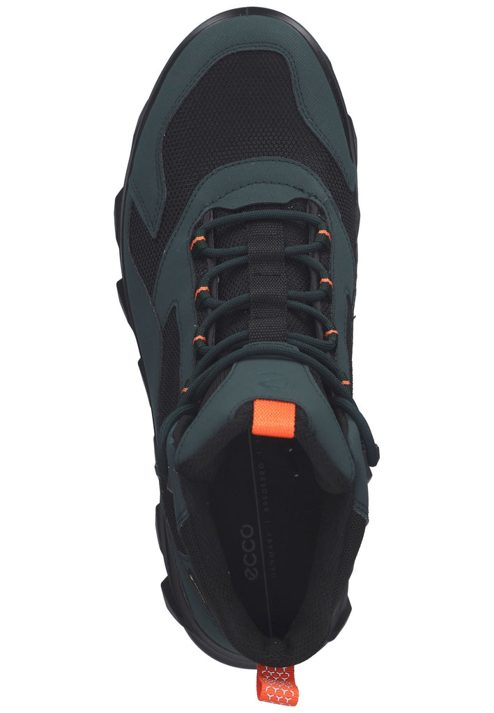 ecco Sneaker Lederimitat Schwarz/Schwarz