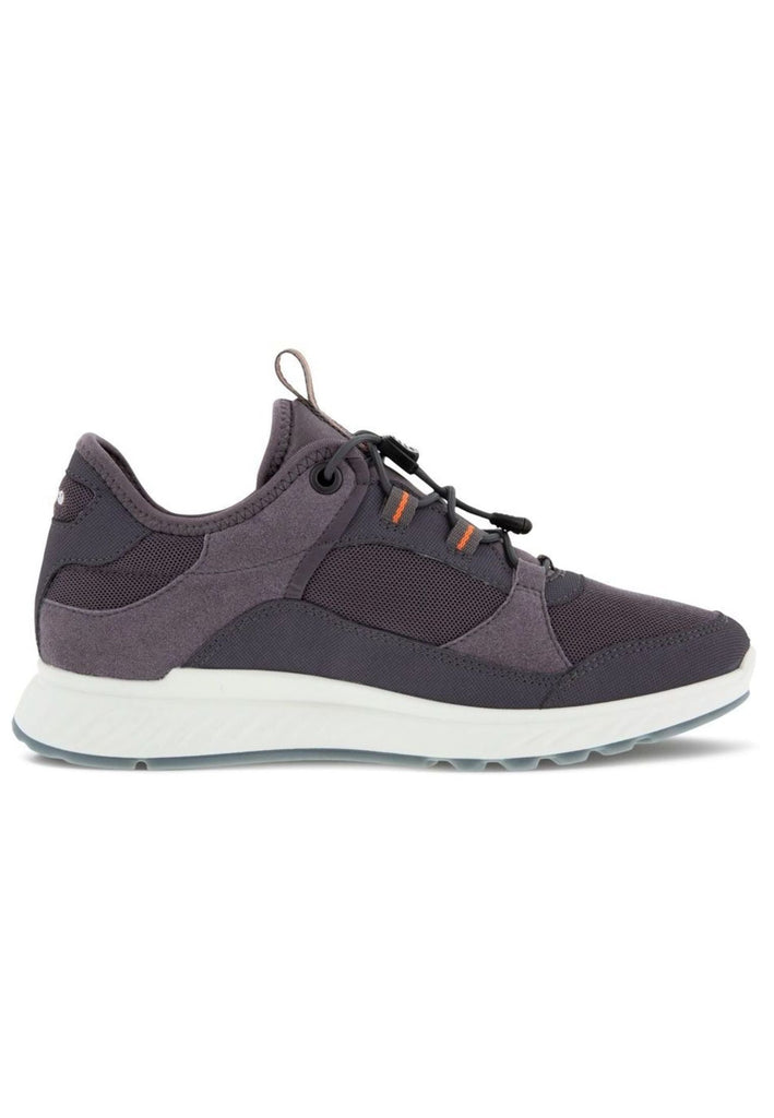 ecco Sneaker Lederimitat/Textil Grau