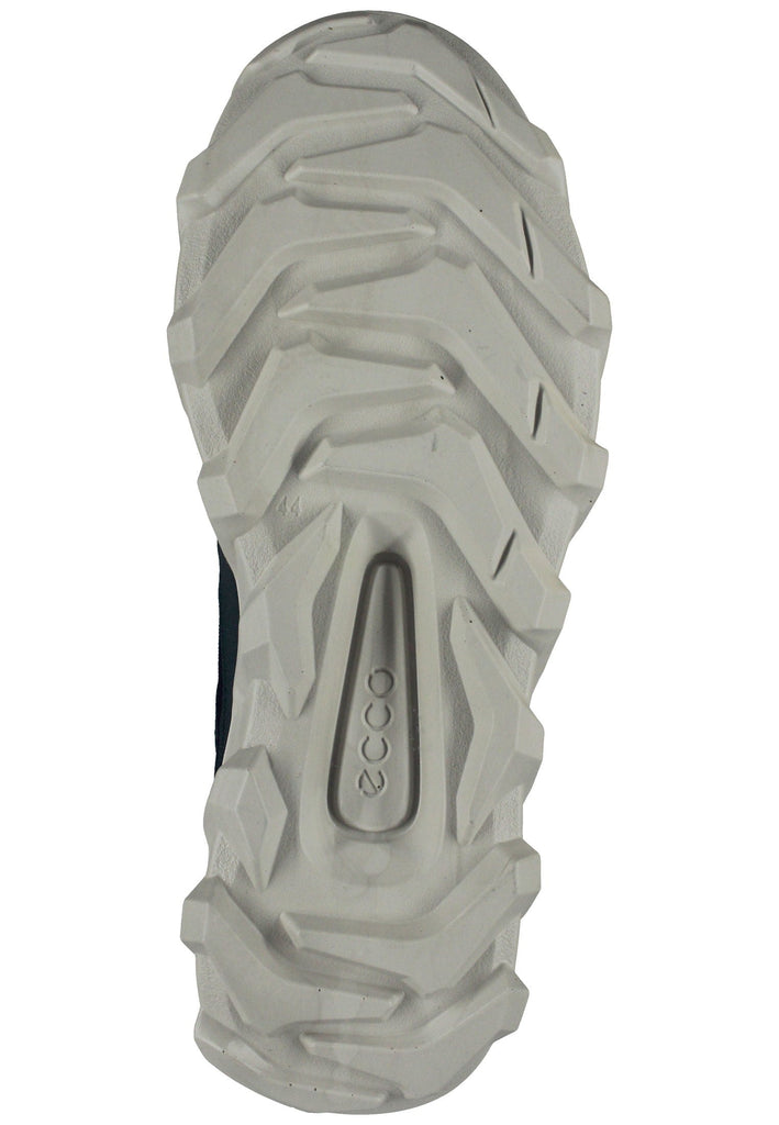 ecco Sneaker Lederimitat/Textil Schwarz