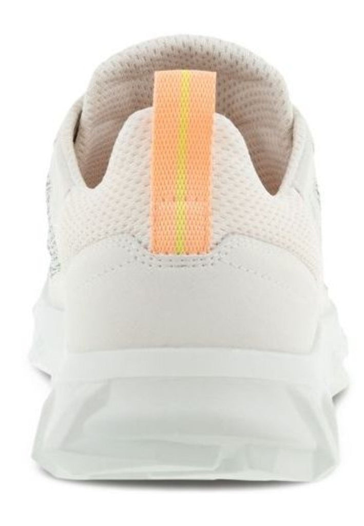 ecco Sneaker Lederimitat Weiß/Grau