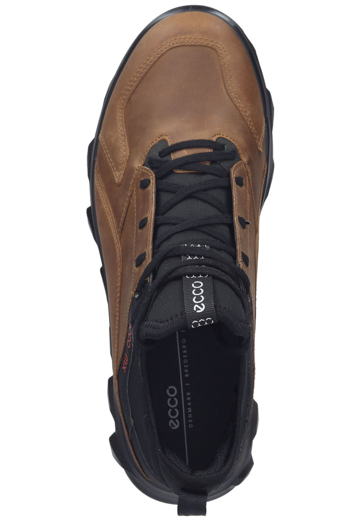 ecco Sneaker Nubukleder Braun/Schwarz