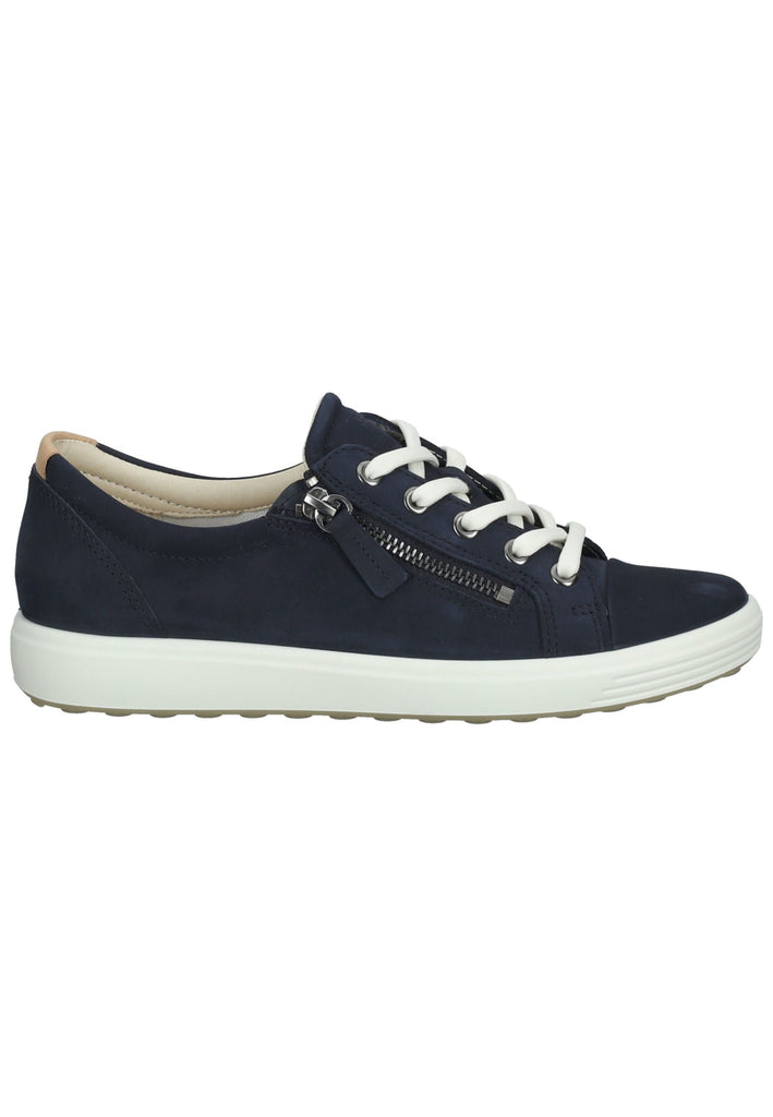 ecco Sneaker Nubukleder Dunkelblau