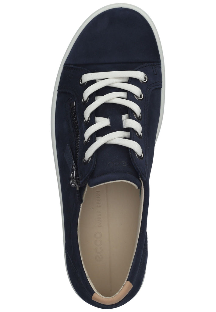 ecco Sneaker Nubukleder Dunkelblau