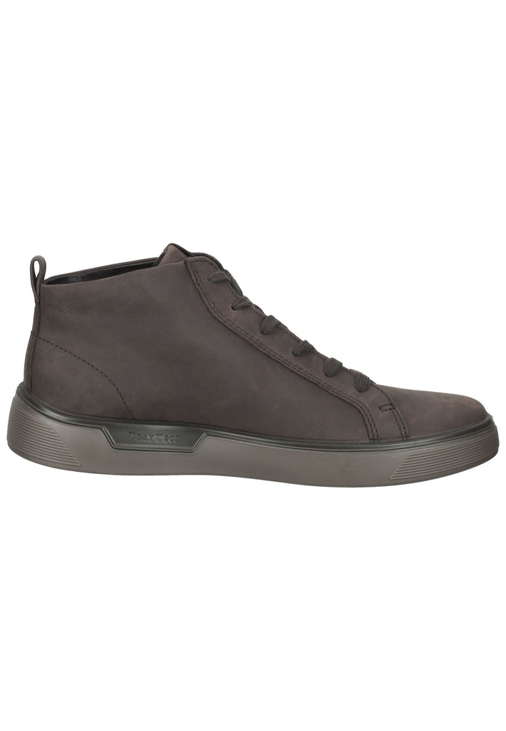 ecco Sneaker Nubukleder Dunkelbraun