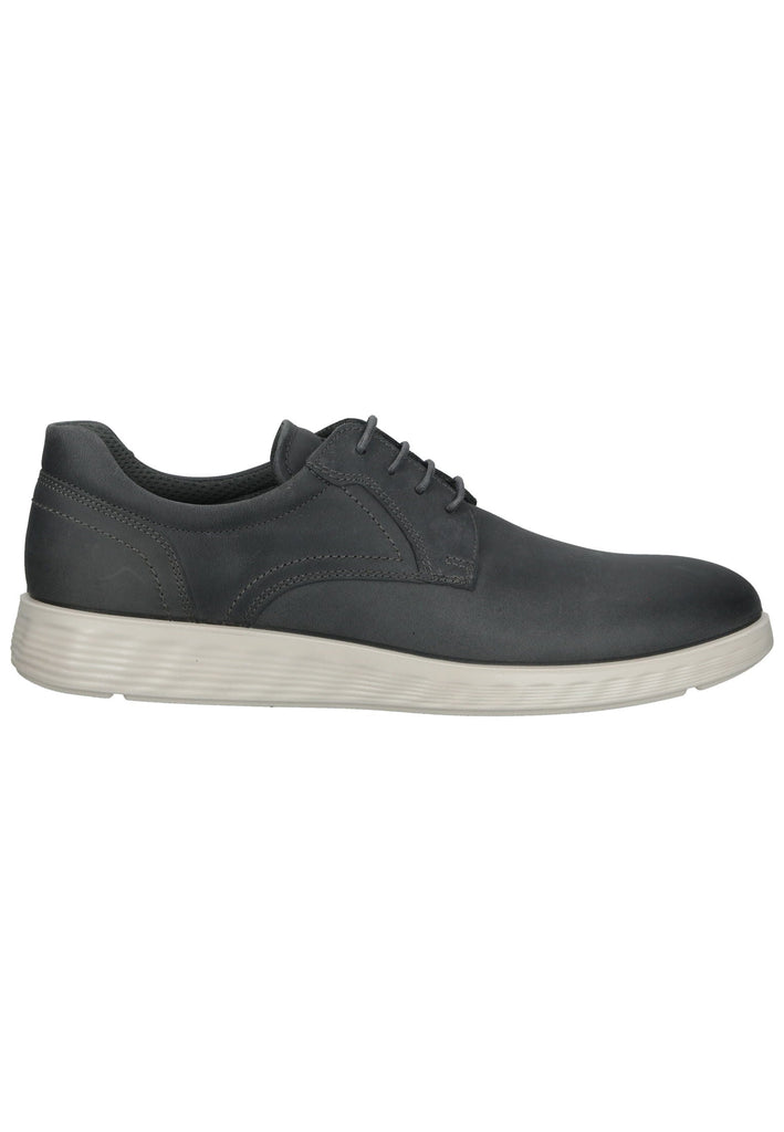 ecco Sneaker Nubukleder Grau