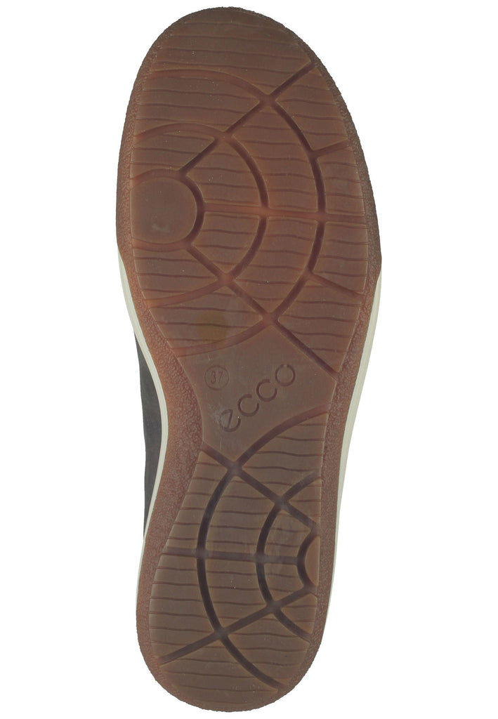 ecco Sneaker Nubukleder Grau