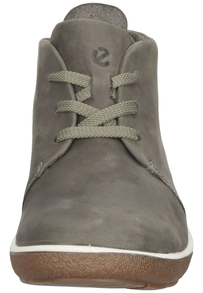 ecco Sneaker Nubukleder Grau