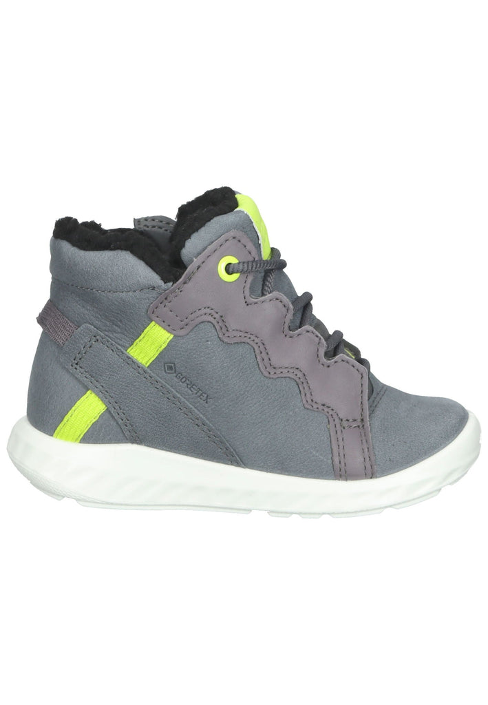ecco Sneaker Nubukleder Grau Warmfutter