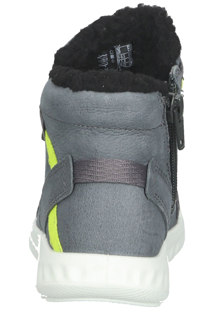 ecco Sneaker Nubukleder Grau Warmfutter