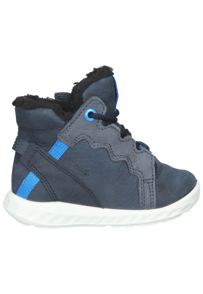 ecco Sneaker Nubukleder Nachtblau Warmfutter