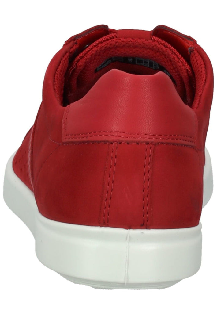 ecco Sneaker Nubukleder Rot