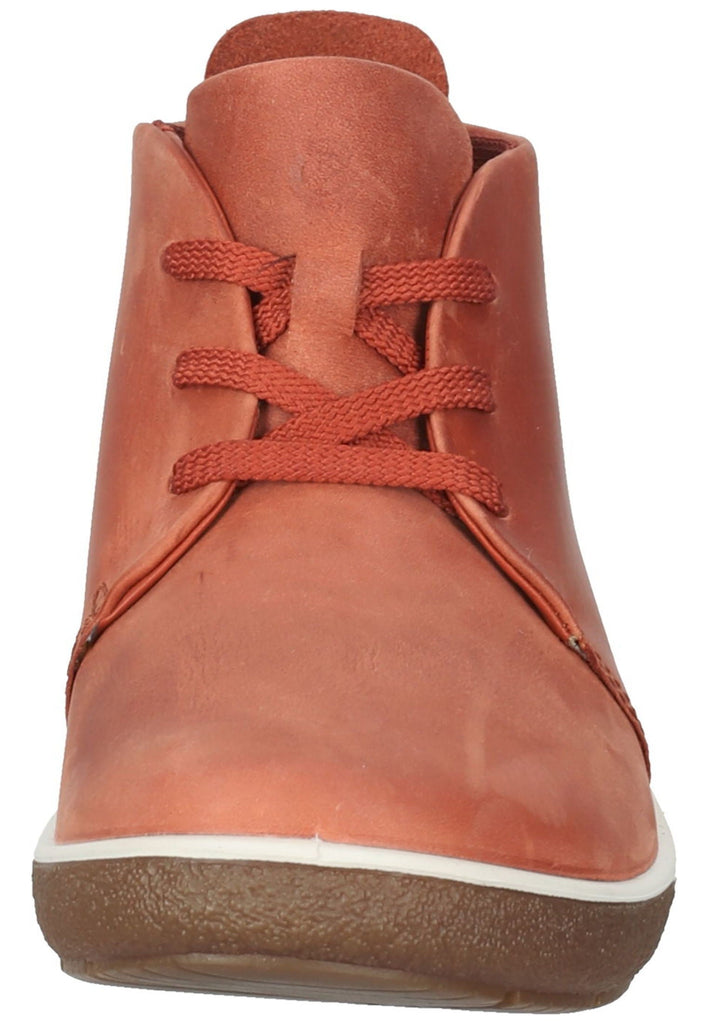 ecco Sneaker Nubukleder Rot