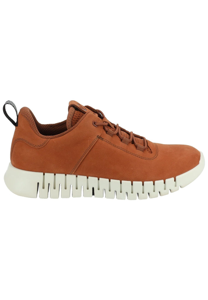 ecco Sneaker Nubukleder Rotbraun