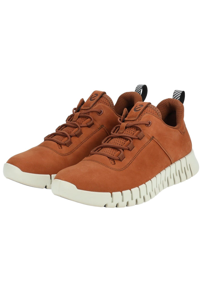 ecco Sneaker Nubukleder Rotbraun