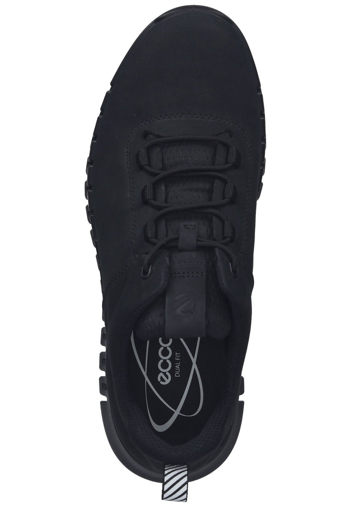 ecco Sneaker Nubukleder Schwarz