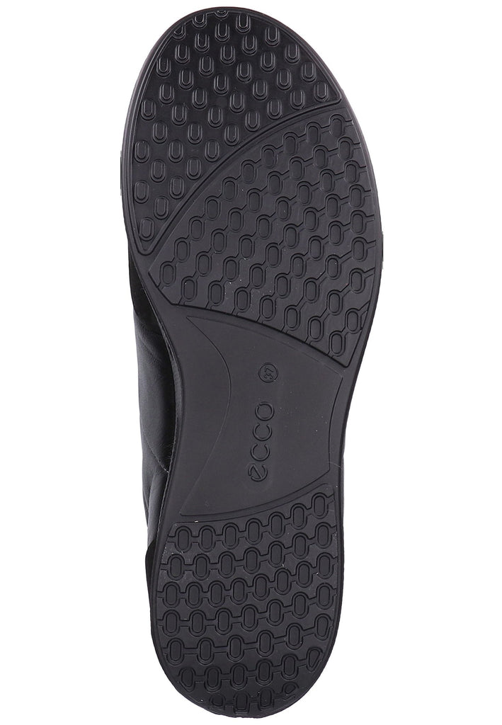 ecco Sneaker Nubukleder Schwarz