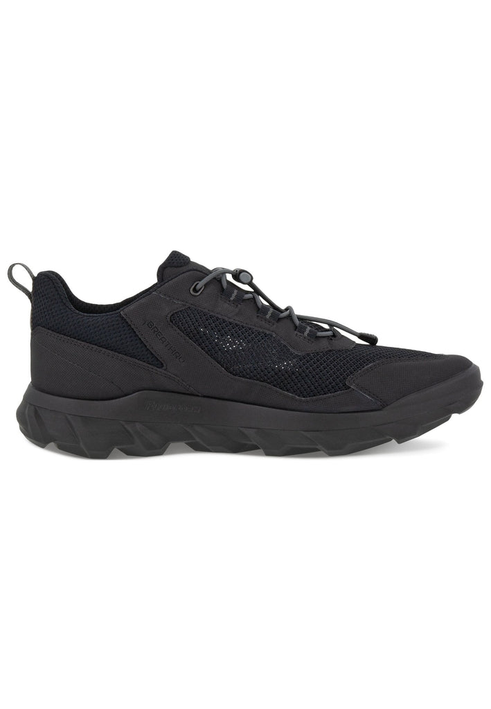 ecco Sneaker Synthetik/Textil Schwarz