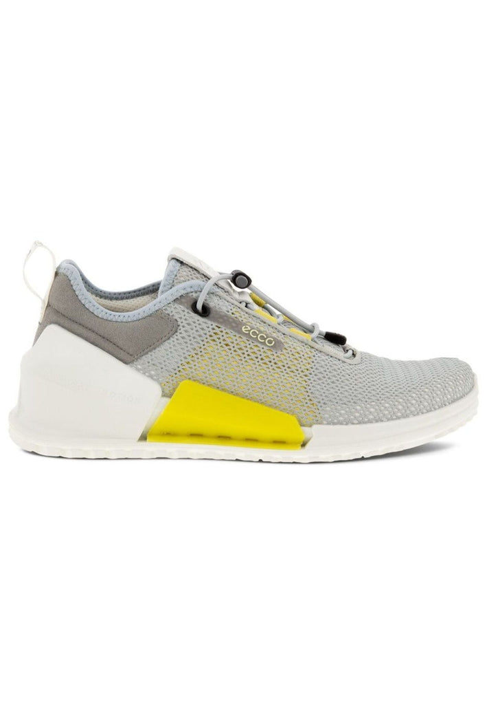 ecco Sneaker Textil Grau/Gelb