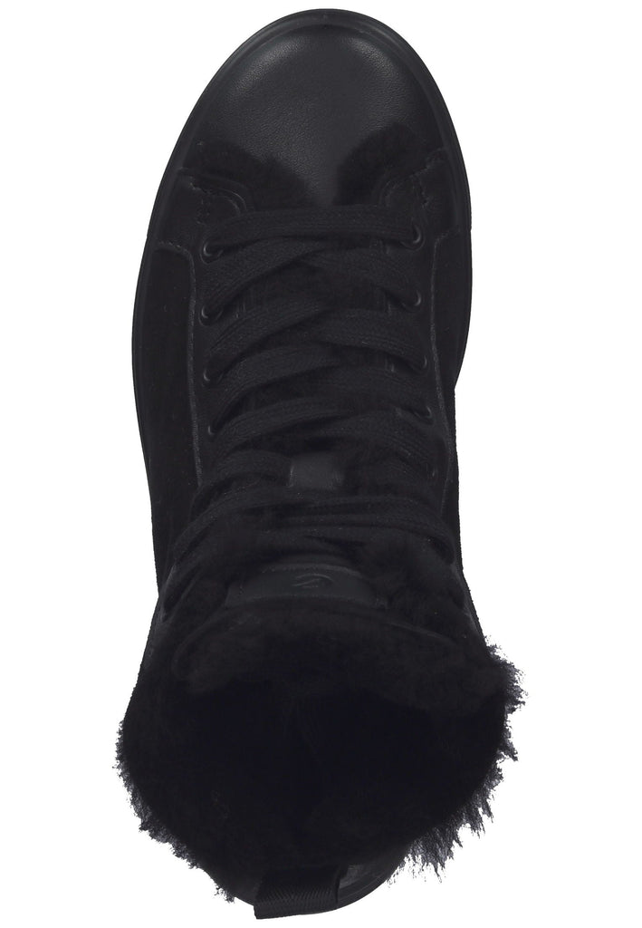 ecco Sneaker Veloursleder Schwarz Warmfutter