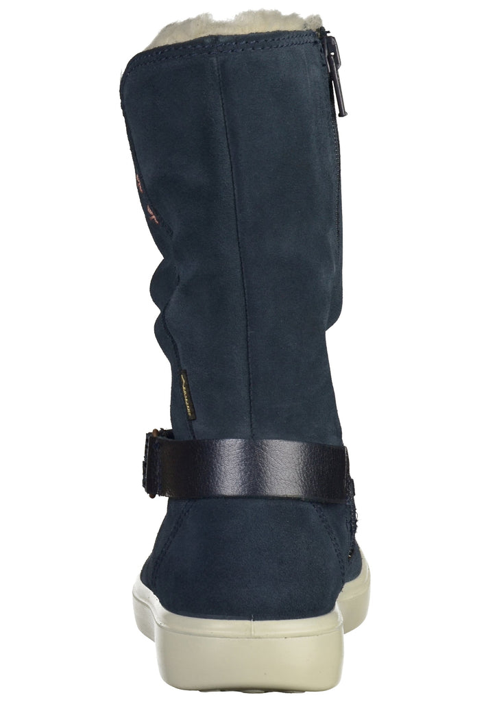 ecco Stiefel Leder Marine