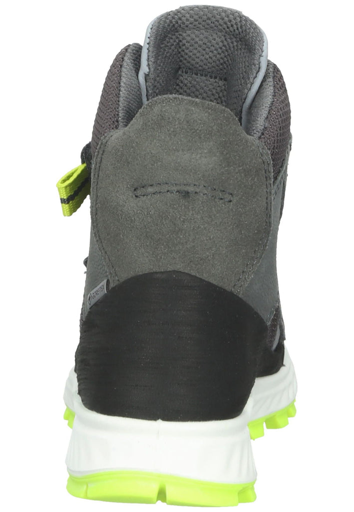 ecco Stiefel Nubukleder/Textil Grau/Grün Warmfutter