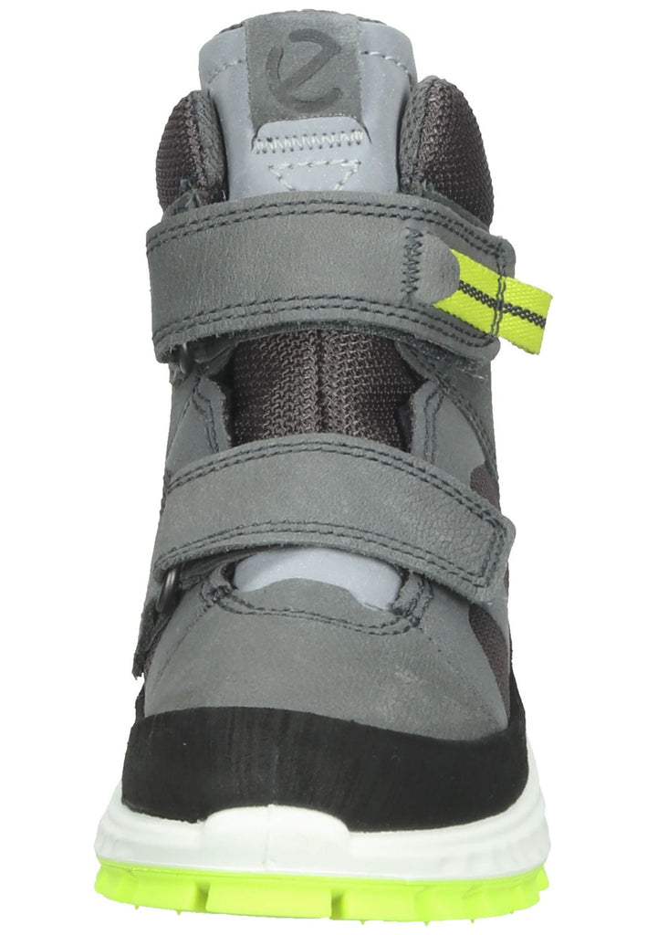 ecco Stiefel Nubukleder/Textil Grau/Grün Warmfutter
