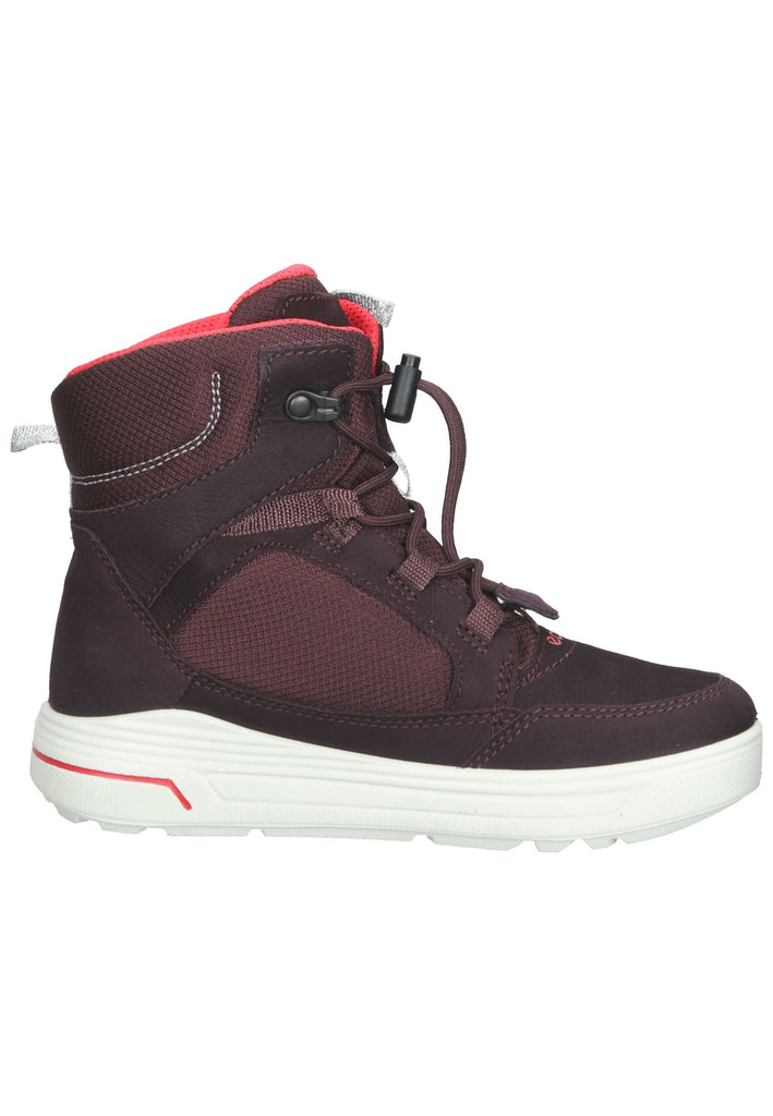 ecco Stiefel Nubukleder/Textil Weinrot Warmfutter