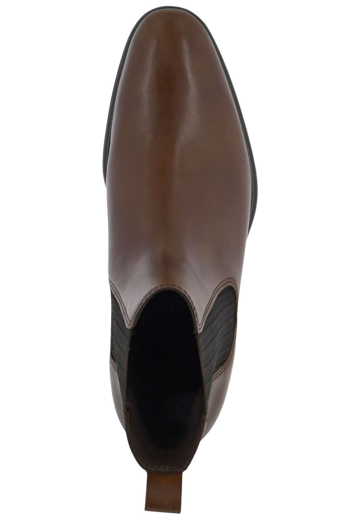 ecco Stiefelette Glattleder Cognac