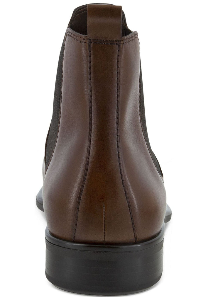 ecco Stiefelette Glattleder Cognac