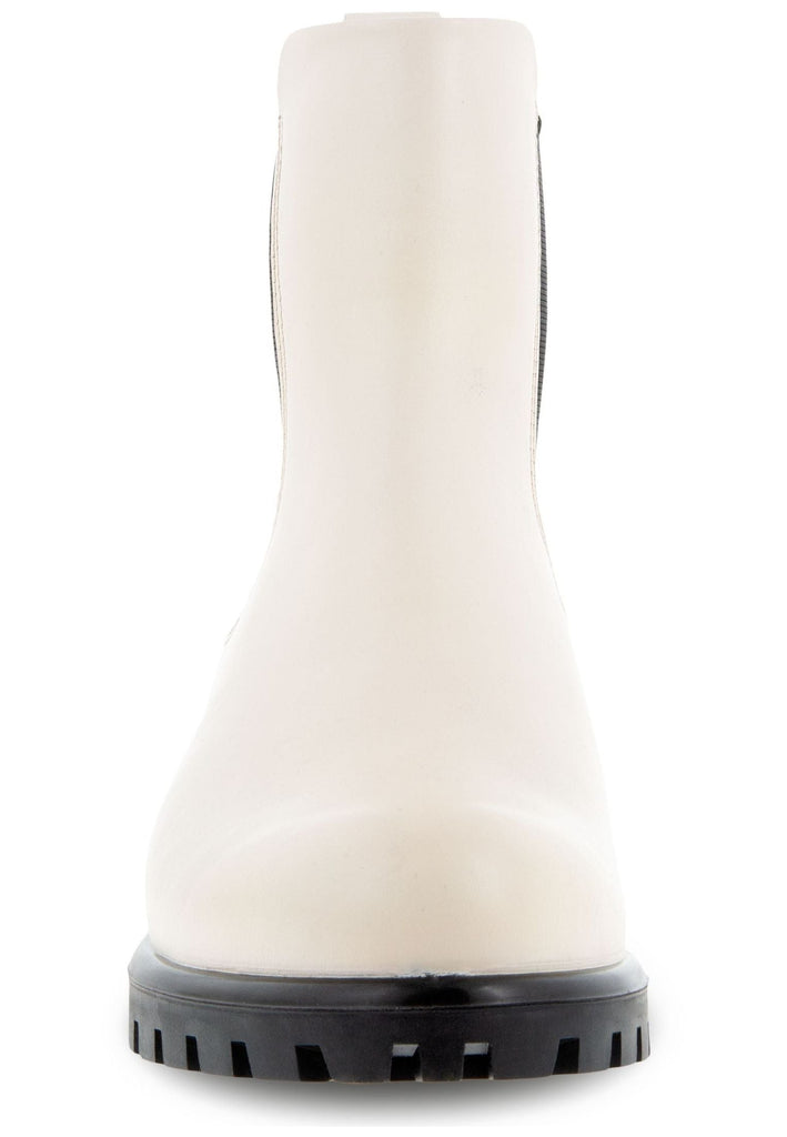 ecco Stiefelette Glattleder Creme