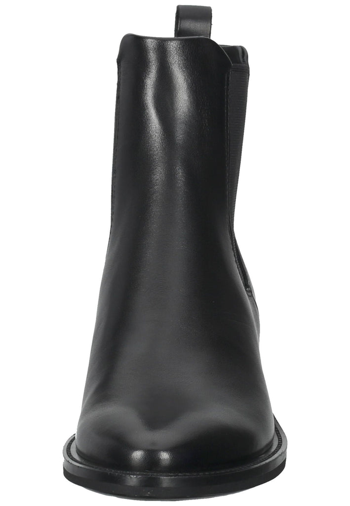ecco Stiefelette Glattleder Schwarz