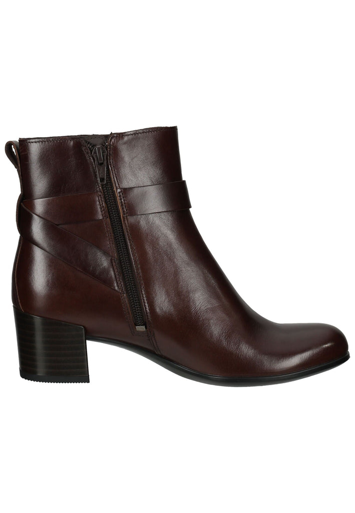 ecco Stiefelette Leder Braun