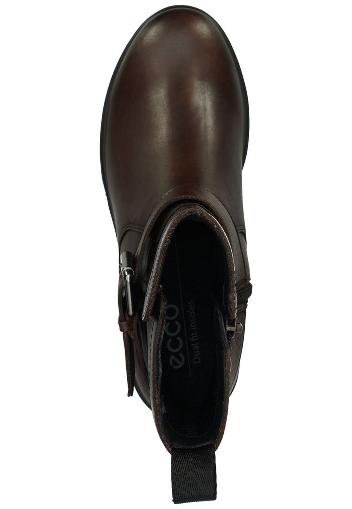 ecco Stiefelette Leder Braun