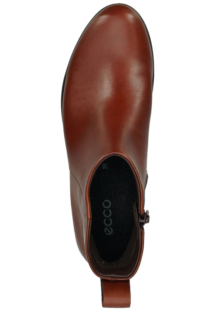 ecco Stiefelette Leder Cognac