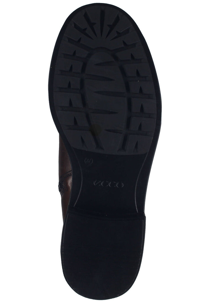 ecco Stiefelette Leder Dunkelbraun