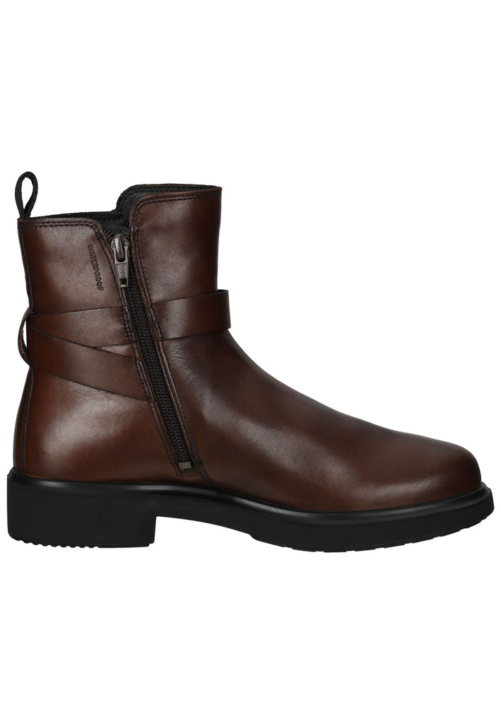 ecco Stiefelette Leder Dunkelbraun