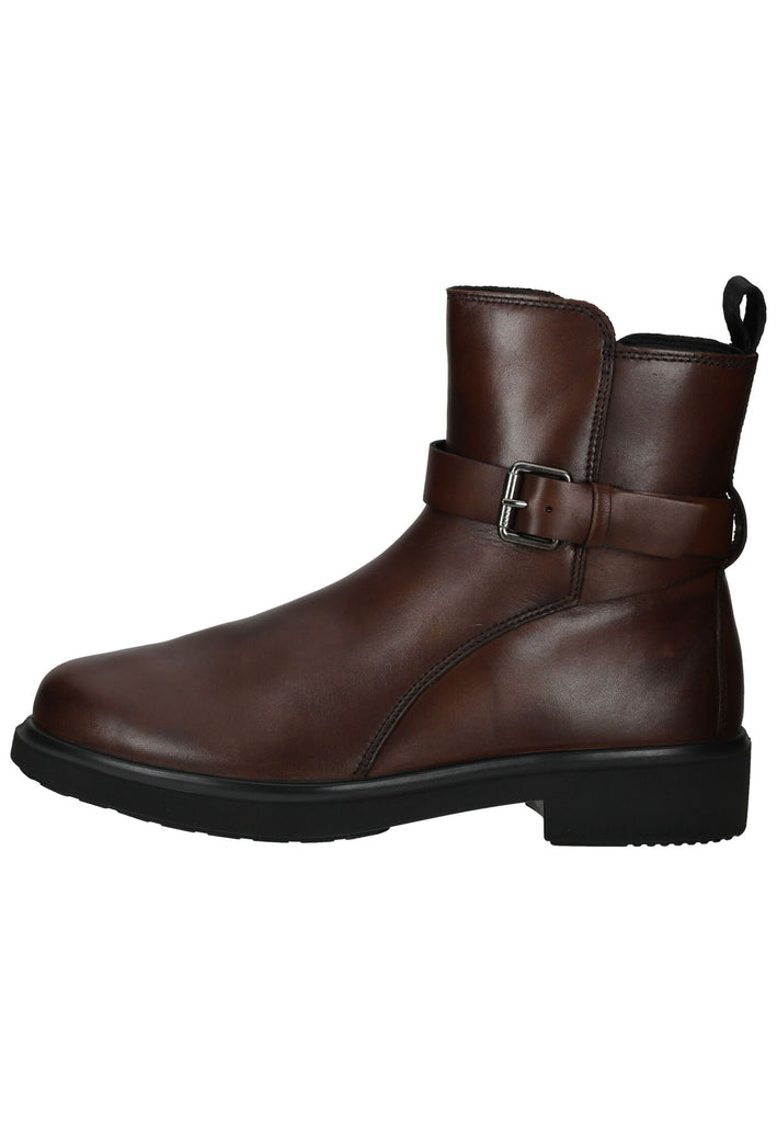 ecco Stiefelette Leder Dunkelbraun