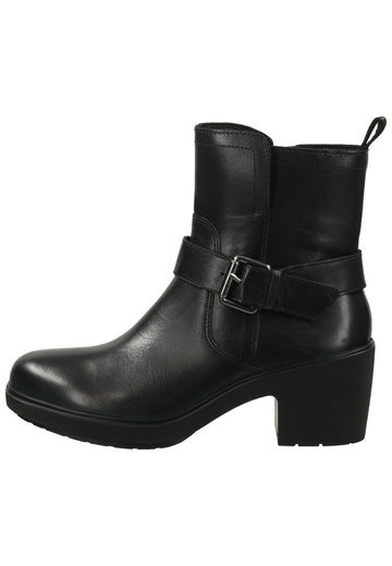 ecco Stiefelette Leder Schwarz