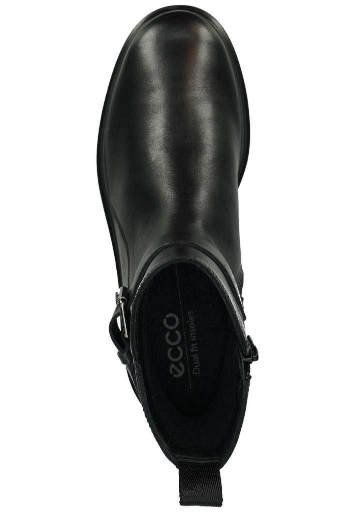 ecco Stiefelette Leder Schwarz