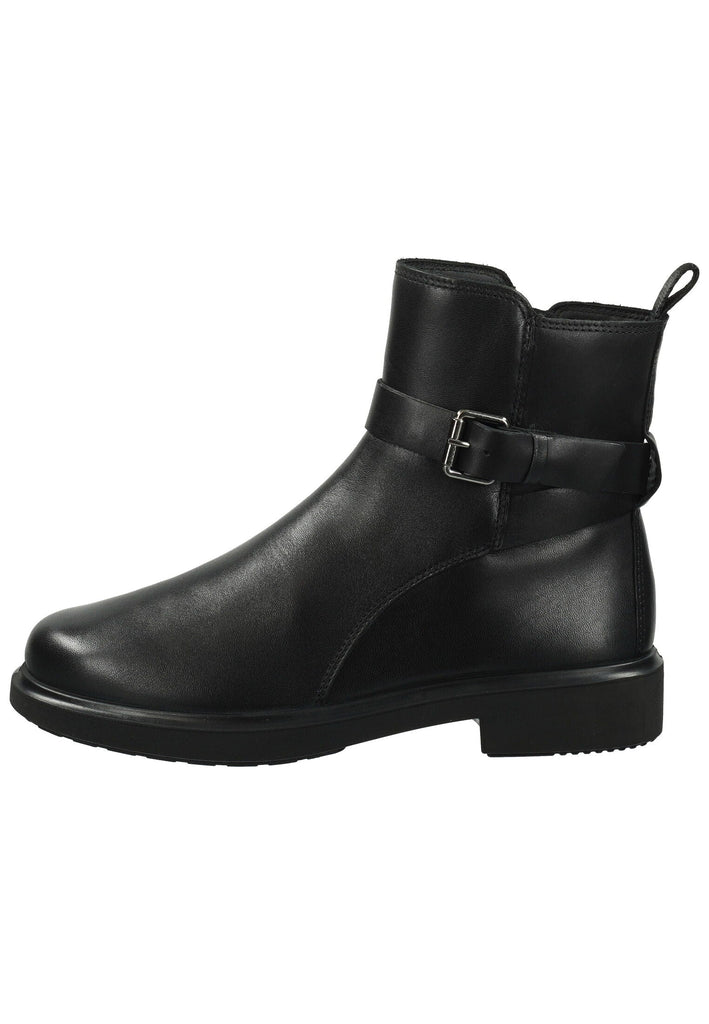 ecco Stiefelette Leder Schwarz