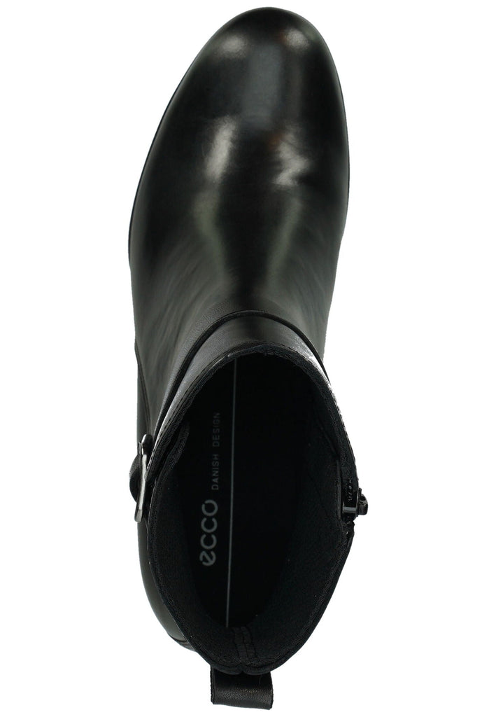 ecco Stiefelette Leder Schwarz