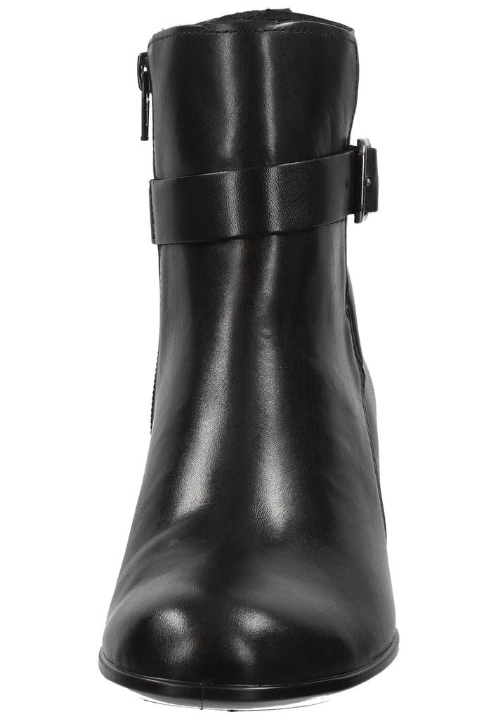ecco Stiefelette Leder Schwarz
